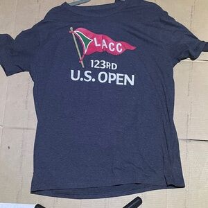 Under Armour US Open Golf T-Shirt Size 123rd LACC 2023 Corona Prom